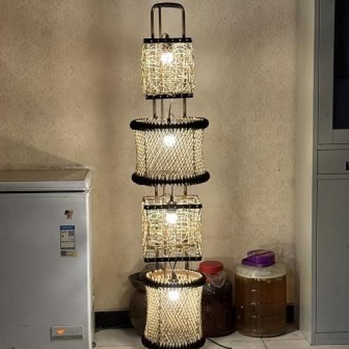 rattan lampshades